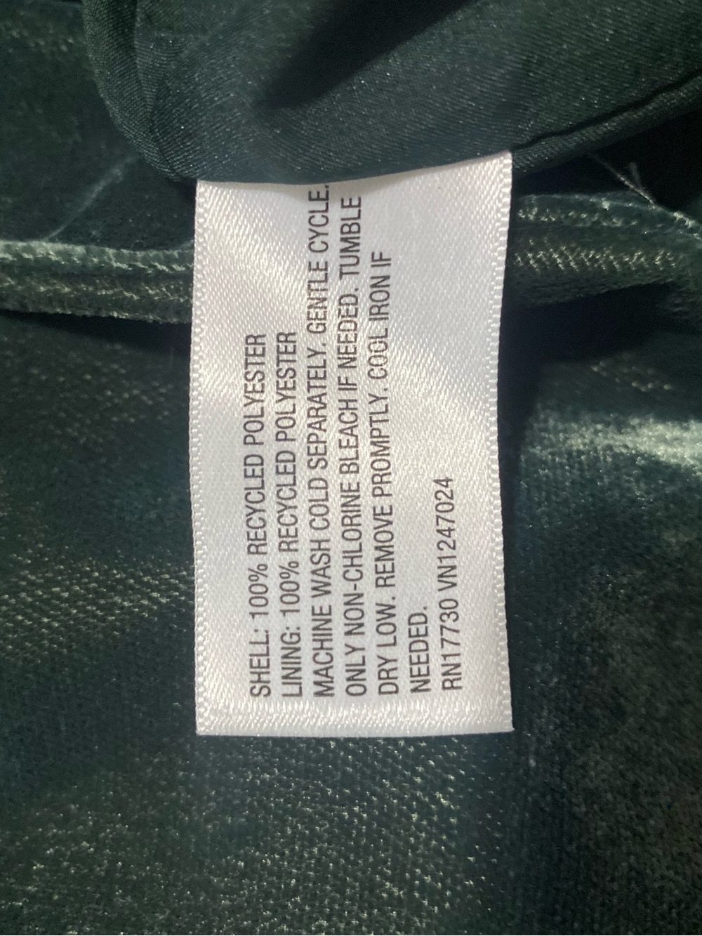 a new day Emerald Green Velvet Blazer - Picture 4 of 4